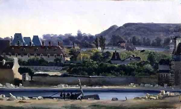 L'Hopital Saint Louis et les Buttes-Chaumont, Paris - view 1