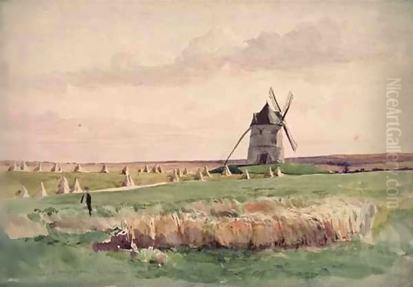The Battlefield of Crecy - view 1