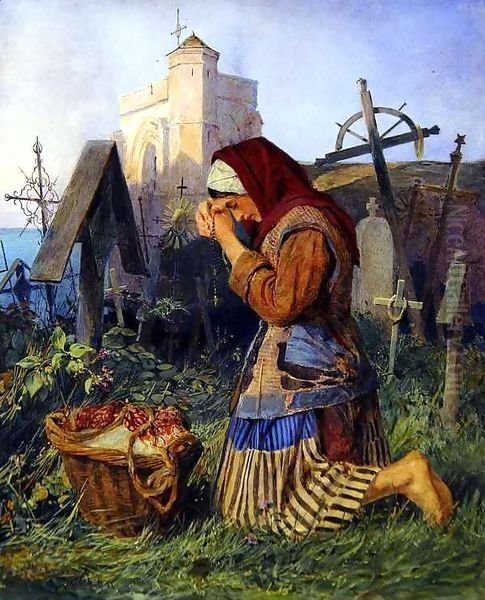 Knelt in Prayer - view 1