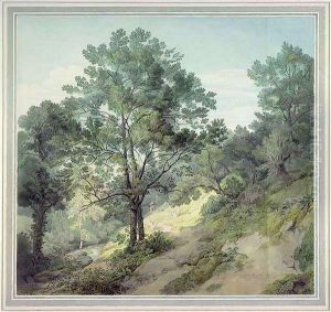 View near Cantonteign, Devon by John White Abbott