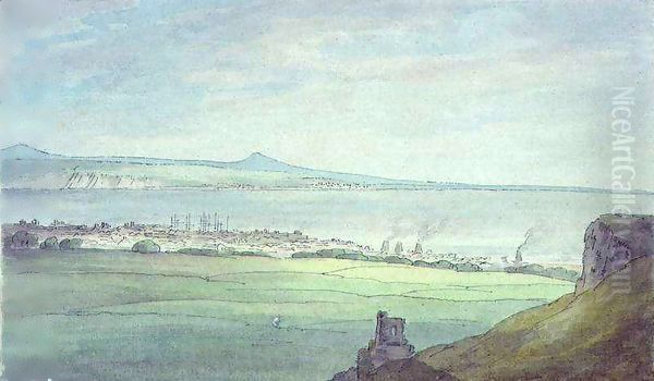 Leith, with Kirkaldy on the coast of Fifeshire - view 1