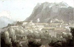 Mendris, near Como by John White Abbott