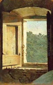 The Window by Giuseppe Abbati