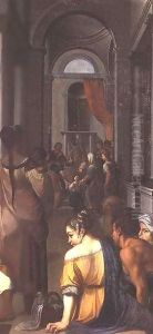 Presentation of the Virgin in the Temple by Ercole dell' Abbate