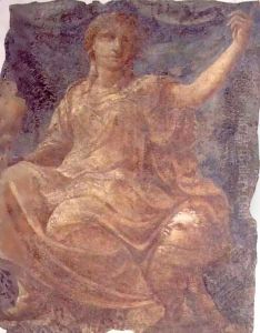 Allegorical figure of a Virtue by Niccolo dell' and Fontana, Alberto Abate