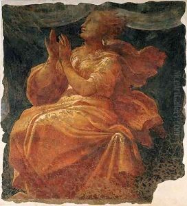 Allegorical figure of a Virtue 2 by Niccolo dell' and Fontana, Alberto Abate