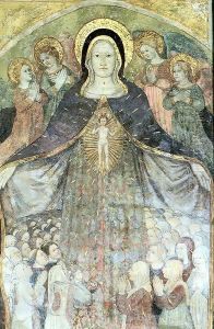 Madonna della Misericordia by Andrea di Bartolo da Jesi
