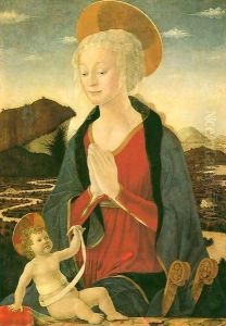 Madonna and Child by Baldovinetti Alessio