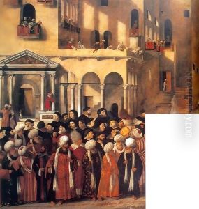 Martyrdom of St Marco by Vittore Belliniano and Giovanni Bellini