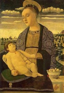 Madonna and Child by Francesco Benaglio