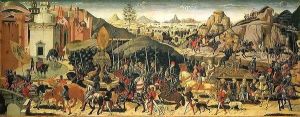 Triumph of Camillus by Biagio di Antonio Tucci