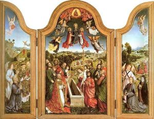 Ascension of the Virgin by Aelbrecht Bouts