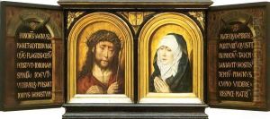 Christ Crowned with Thorns and Mater Dolorosa by Aelbrecht Bouts