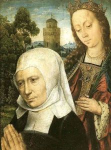 Donor with Saint Barbara by Aelbrecht Bouts