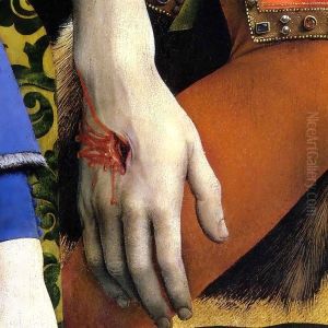 Descent from the Cross, detail 2 by Robert Campin