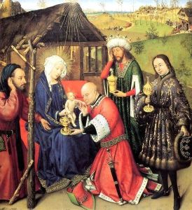 Adoration of the Magi by Jacques Daret