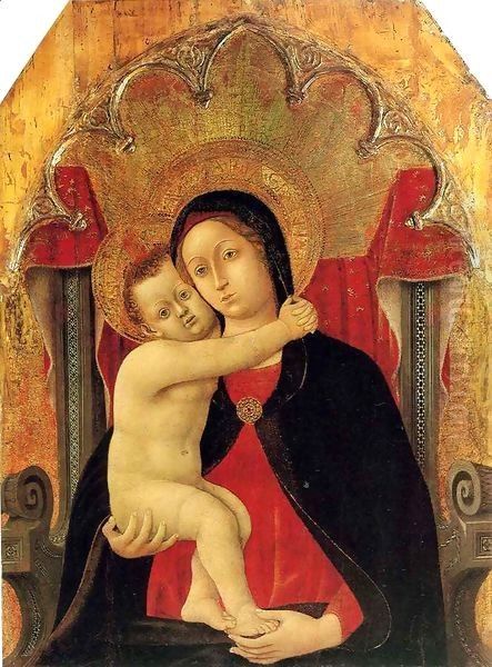 Madonna and Child Enthroned - view 1