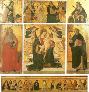 Madonna and Child with Angels and Saints