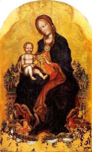 Madonna with Child 2 by Gentile Da Fabriano
