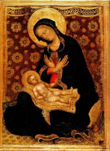 Madonna of Humility by Gentile Da Fabriano