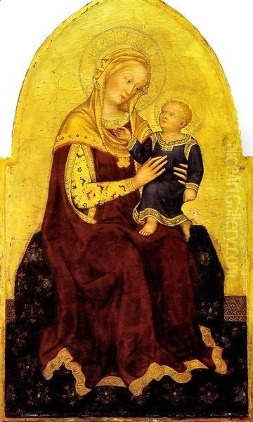 Madonna and Child Enthroned - view 1