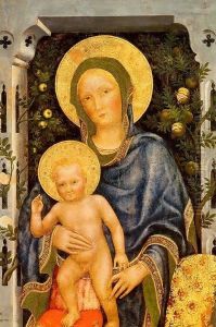 Madonna with Child 4 by Gentile Da Fabriano