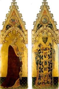 Polyptych Quaratesi Mary Magdalene and Nicolas of Bari by Gentile Da Fabriano