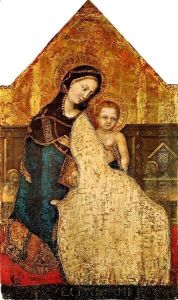 Madonna with Child 5 by Gentile Da Fabriano