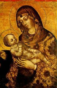 Madonna and Child by Michele (di Taddeo di Giovanni Bono) Giambono