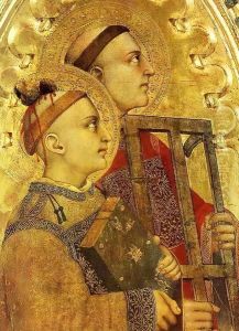 Saint Stephen and Saint Laurence by Giovanni Da Milano