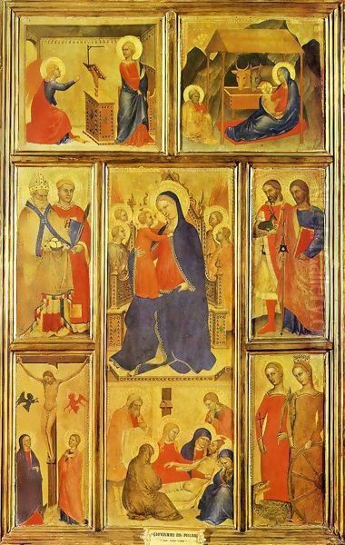 Virgin and Child Enthroned - view 1