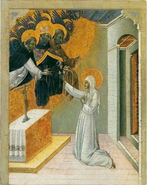Saint Catherine Invested with the Dominican Habit - view 1