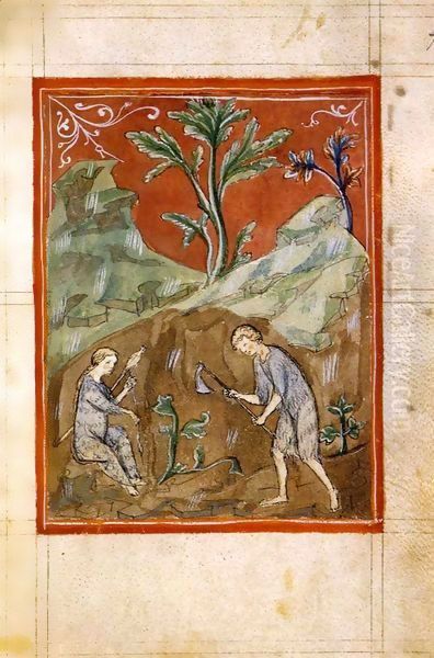 Adam and Eve at Work - view 1