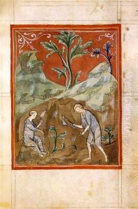 Adam and Eve at Work by Graziano Guido di