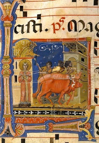 Miniatures from the Codex Antiphonarium Nocturnum - view 1