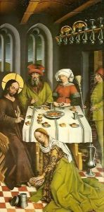 Christ in the House of Simon by Friedrich Herlin