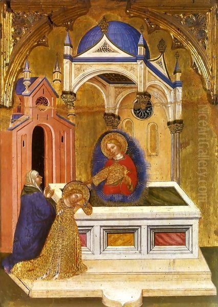 Saint Lucy at the Sepulcher of Saint Agatha - view 1