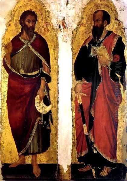 Saint John the Baptist and Saint Paul - view 1