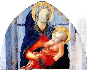Madonna and Child 3 by Fra Filippo Lippi
