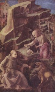 St Jerome in Penitence by Fra Filippo Lippi