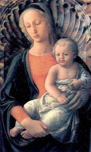 Madonna and Child 4 by Fra Filippo Lippi