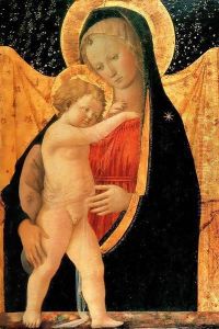 Madonna and Child 6 by Fra Filippo Lippi