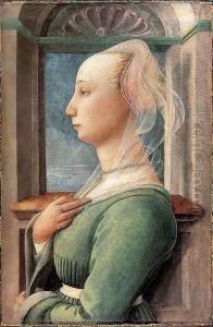 Portrait of a Woman by Fra Filippo Lippi