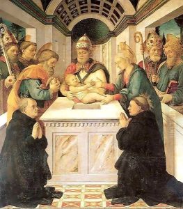 Adoration of the Child with Saints by Fra Filippo Lippi