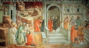 Stories from the Life of St Stephen Mission of St Stephen by Fra Filippo Lippi