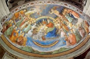 Stories from the Life of the Virgin Coronation of the Virgin by Fra Filippo Lippi