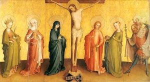 Crucifixion by Stefan Lochner