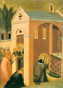 Humilitas Brings a Child Back to Life by Pietro Lorenzetti