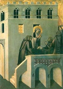 Humilitas Heals the Foot of the Monk
