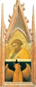 Saint Luke the Evangelist by Pietro Lorenzetti